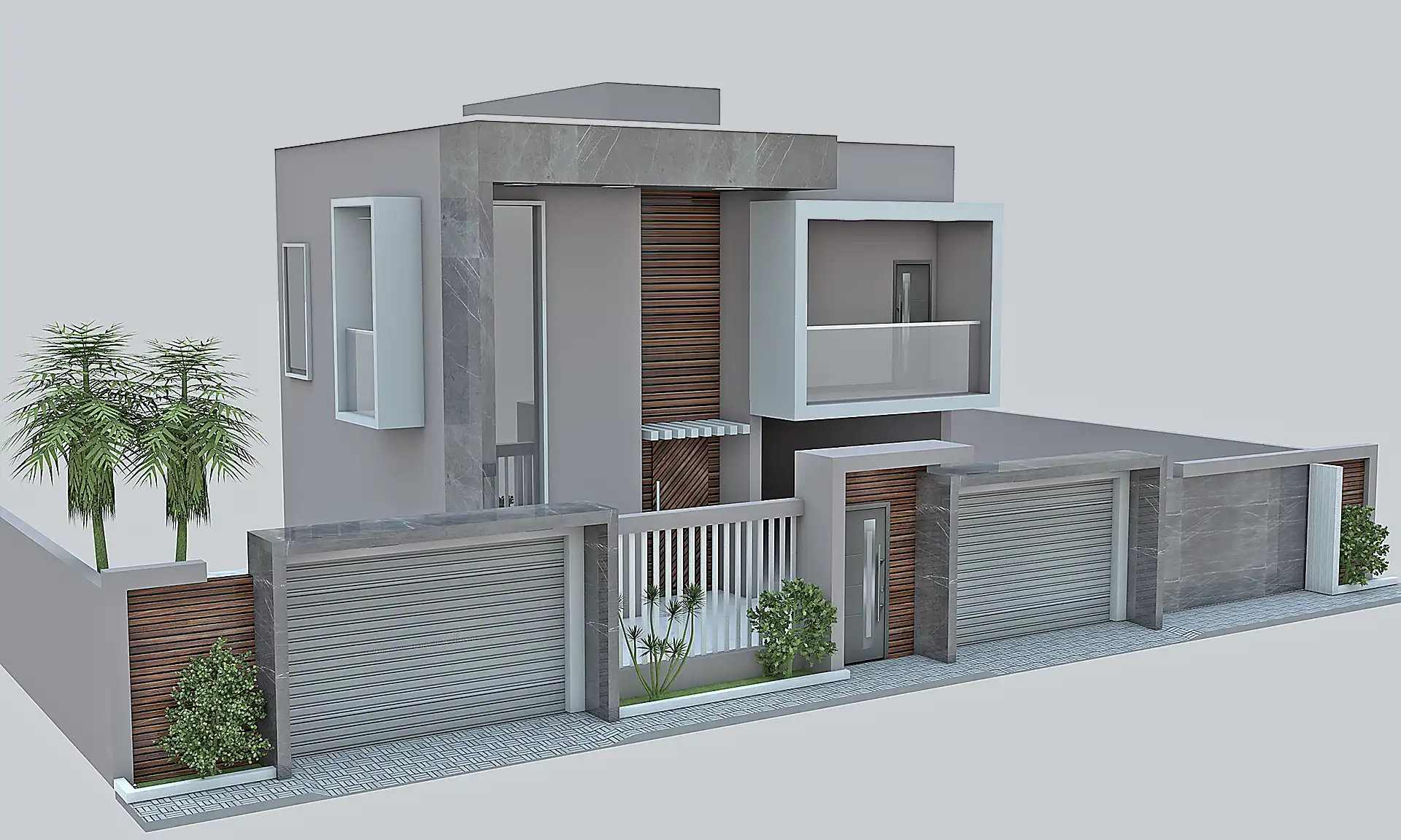 projeto 3d de casas